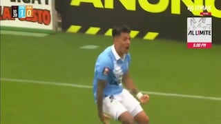 ¡Busca salir del mal momento! Gol de Santiago González para el 1-0 de Sporting Cristal vs. Los Chankas