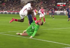 Tras recibir un brutal planchazo en el PSG vs. Mónaco: así quedó el rostro de Gianluigi Donnarumma