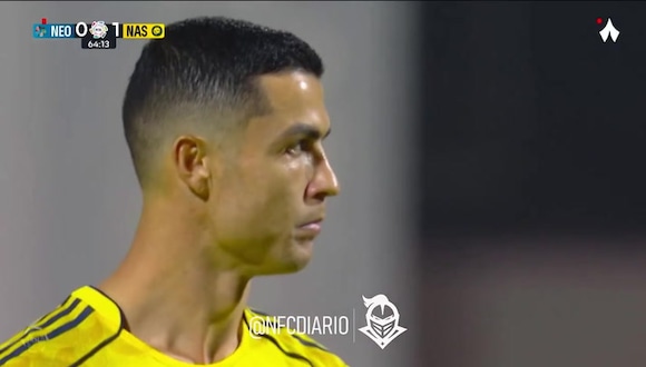Gol 953 de Cristiano Ronaldo en el 2-0 del Al Nassr vs Neom SC. (Video: NFC)