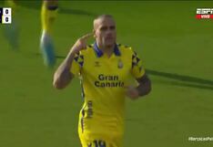 Se destaparon los goles en Montjuic: Fabio Silva y Sandro para Las Palmas y Raphinha para Barcelona