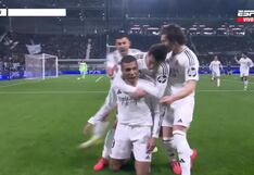 Definición exquisita: golazo de Kylian Mbappé para Real Madrid ante Atalanta por Champions