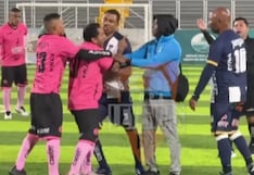 Se fueron de manos: Waldir Sáenz y José Corcuera tuvieron fuerte cruce en la Copa Leyendas