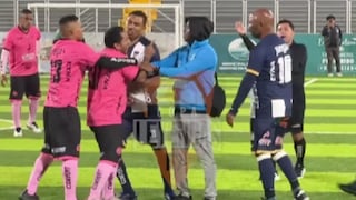 Se fueron de manos: Waldir Sáenz y José Corcuera tuvieron fuerte cruce en la Copa Leyendas