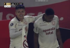 ¡Reacción crema! Goles de Alzugaray y Carabalí para el 4-2 de Universitario vs. Nacional de Uruguay