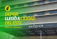 De cara al partido ante Paraguay: Perú llegó al hotel de concentración en Ciudad del Este