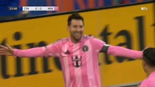 ¡Se prepara para el Mundial! Doblete de Lionel Messi en el Inter de Miami vs Cincinnati