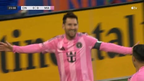 ¡Se prepara para el Mundial! Doblete de Lionel Messi en el Inter de Miami vs Cincinnati