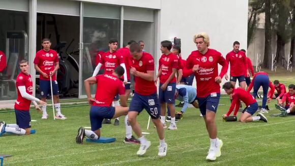 Chivas se alista para el partido ante Mazatlán, por la Liga MX. (Video: Twitter)