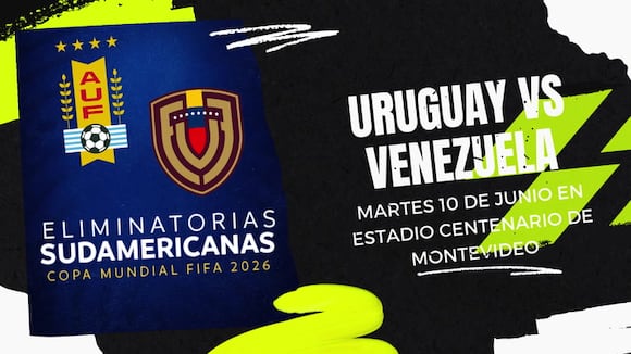 Uruguay vs Venezuela por la Fecha 16 de las Eliminatorias 2026