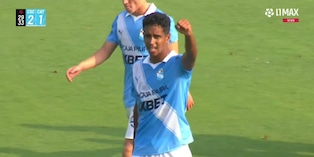 ¡Su primer grito! Gol de Gabriel Santana para el 2-1 del Sporting Cristal