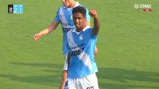 ¡Su primer grito con la celeste! Gol de Gabriel Santana para el 2-1 de Sporting Cristal vs. U. Católica