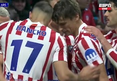 ¡La araña picó! Gol de Julián Álvarez para anotar el 1-1 del Atlético de Madrid ante Arsenal