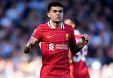 ¡Apareció en el área! Gol de Luis Díaz para el descuento del Liverpool vs. Fulham