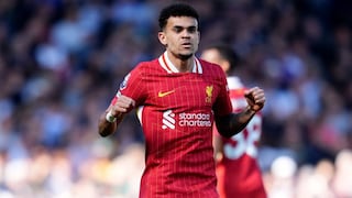 ¡Apareció en el área! Gol de Luis Díaz para el descuento del Liverpool vs. Fulham