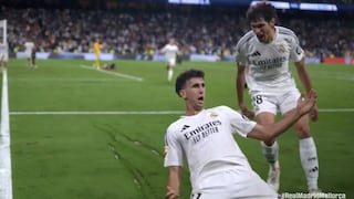 ¡Agónico para seguir soñando! Gol de Jacobo Ramón para el 2-1 de Real Madrid vs. Mallorca