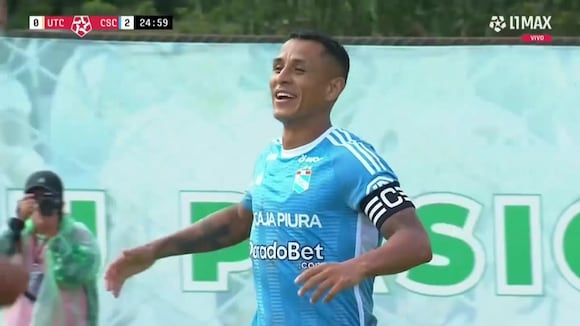 Yoshimar Yotún marcó el 2-0 de Sporting Cristal sobre UTC. (Video: L1 MAX)