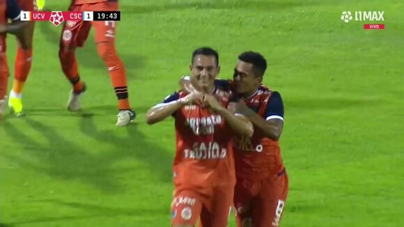 Jairo Vélez marcó el 1-1 de César Vallejo sobre Sporting Cristal. (Video: L1 MAX)