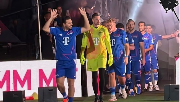 El gol de Claudio Pizarro como Embajador del FC Bayern. (Vídeo: IG de Claudio Pizarro).