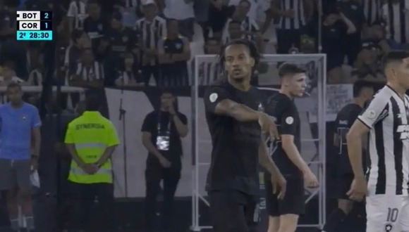 Debut de André Carrillo con Corinthians. (Video: X)