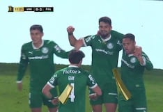 ¡Combinación con Vitor Roque! Gol de López para el 2-0 de Palmeiras vs. Universitario