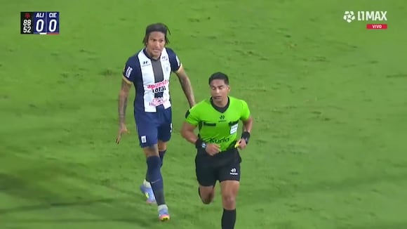 Expulsión a Carlos Zambrano en Cienciano 1-0 Alianza Lima por falta sobre Valoyes | VIDEO: L1 MAX