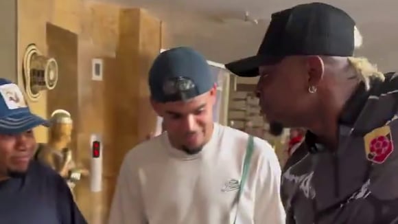 Luis Díaz en eventos con influencers | Video: X