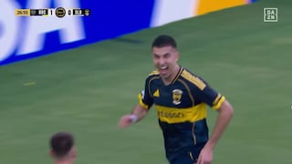 ¡Sorprendió a todos! Gol de Rodrigo Battaglia para el 2-0 del Boca vs Benfica