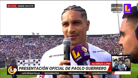 Declaraciones de Paolo Guerrero segunda parte
