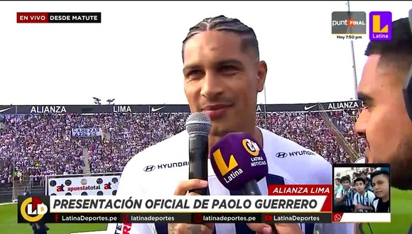 Declaraciones de Paolo Guerrero segunda parte