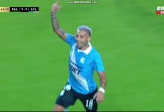 ¡Qué golazo hiciste! Juan Cruz González marcó de volea el empate de Cristal ante Palmeiras