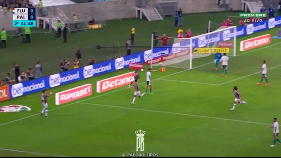 Kevin Serna y su primera asistencia en el Brasileirao. (Video: Premiere)