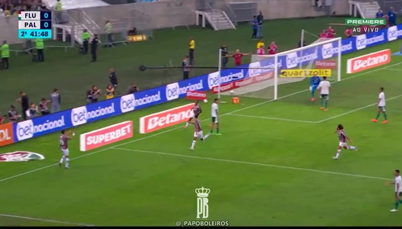 Kevin Serna y su primera asistencia en el Brasileirao. (Video: Premiere)