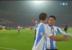 ¡Definición de crack! Gol de Julián Álvarez para el 1-0 del Argentina vs. Chile en Santiago