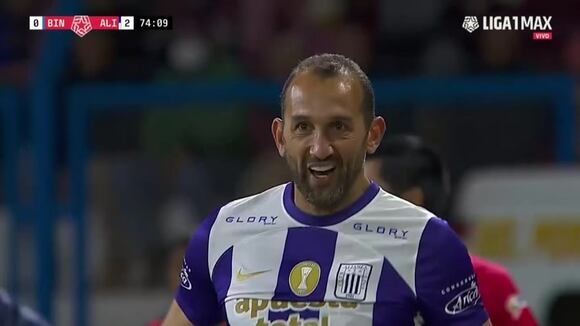 Gol de Hernán Barcos para el 2-0 de Alianza Lima vs. Binacional. (Video: Liga 1 MAX)