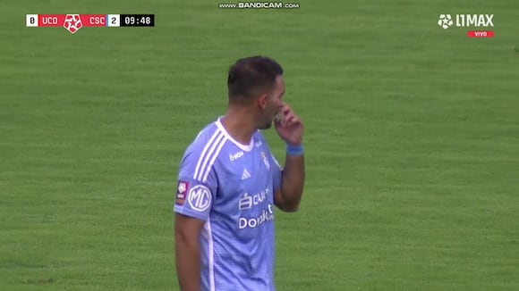 Martín Cauteruccio marcó el 3-0 de Sporting Cristal sobre Unión Comercio. (Video: L1 MAX)