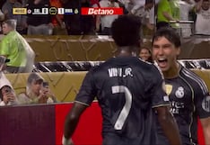 ¡Llegó como un rayo! Gol de Vinicius Jr para el 1-0 del Real Madrid vs Salzburgo en el Mundial de Clubes