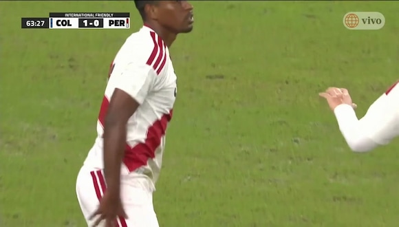 Miguel Araujo se fue expulsado en Perú vs. Colombia por amistoso internacional. (Video: América TV)