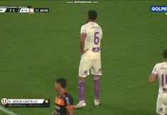 ¡No juega ante Sporting Cristal! Jesús Castillo quedó suspendido en Universitario