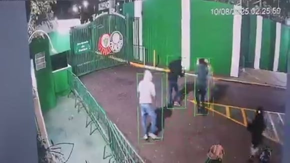 Palmeiras sufre atentado a pocos días de su partido frente a Universitario. (Video: Palmeiras)