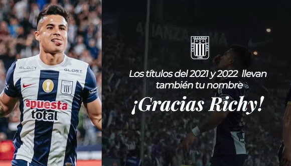Alianza Lima despidió de manera emotiva a Ricardo Lagos tras 5 años de vestir la camiseta blanquiazul. (Video: Alianza Lima)