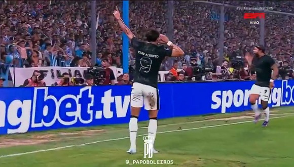 Gol de Yuri Alberto para el 1-0 de Corinthians sobre Racing. (Video: ESPN)
