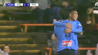 ¡Qué precisión! Piero Quispe dio su primera asistencia de gol en el triunfo del Sydney FC