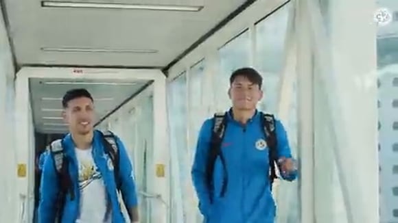 América vs Chivas: llegada de las Águilas a Los Ángeles | Video: Club América