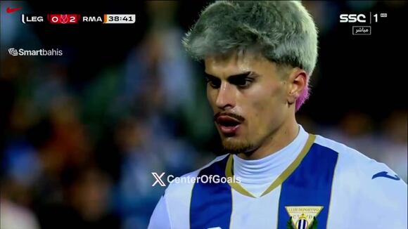 Juan Cruz marcó el descuento del Leganés ante el Real Madrid. (Video: SSC)