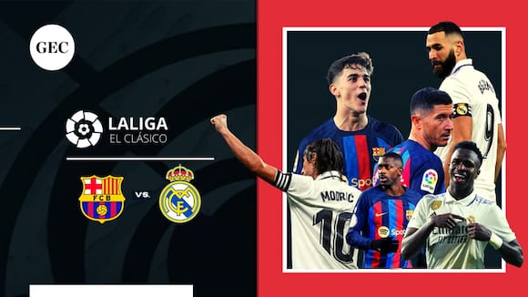 Barcelona vs. Real Madrid: apuestas, horarios y dónde ver LaLiga