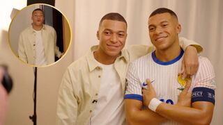 Kylian Mbappé sorprendido al ver a su doble de cera: “Ese soy yo”