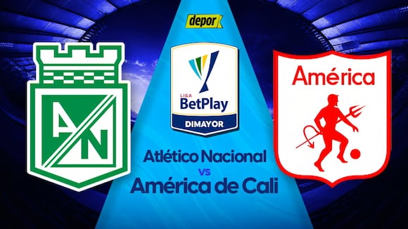 Atlético Nacional vs. América de Cali por Liga BetPlay. (Video: Win Sports)