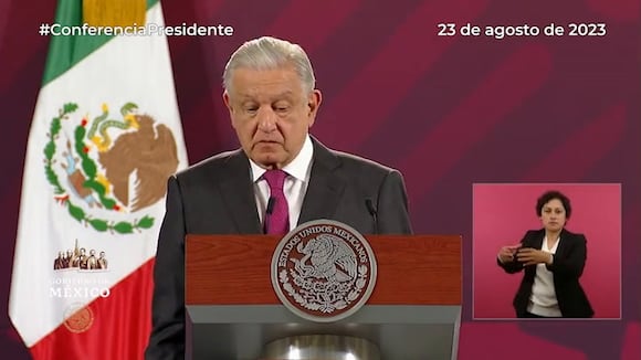 AMLO en conferencia mañanera. (Video: Gobierno de México)