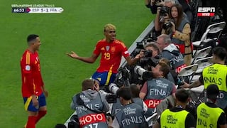 ¡Es un baile! Goles de Lamine Yamal y Pedri para el 5-1 del España vs. Francia