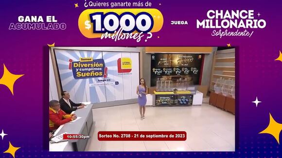 Lotería de Bogotá del 21 de septiembre. (VIdeo: Youtube)
